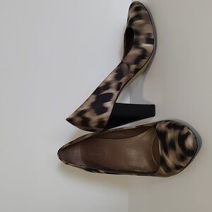Calvin Klein Elara Leopard Fabric Shoe